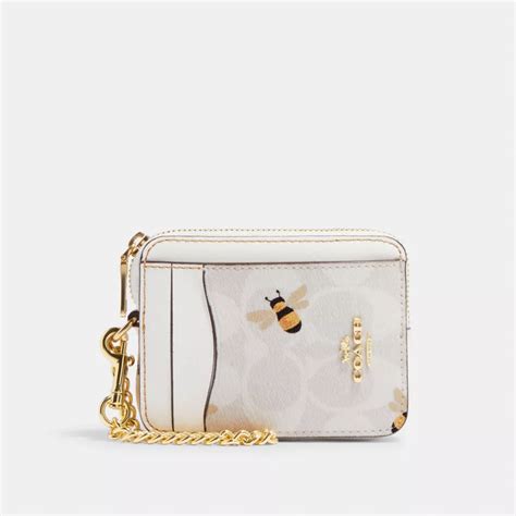 zip card case coach outlet.